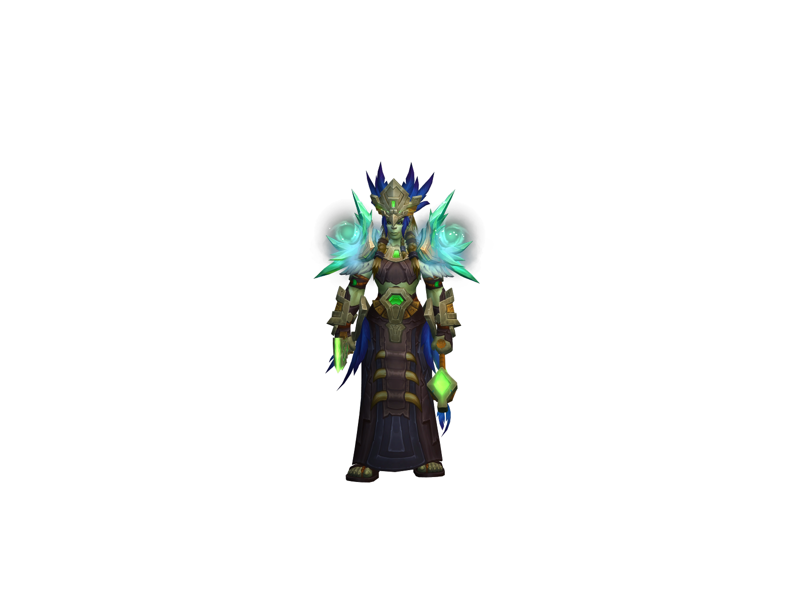 English 3D character render