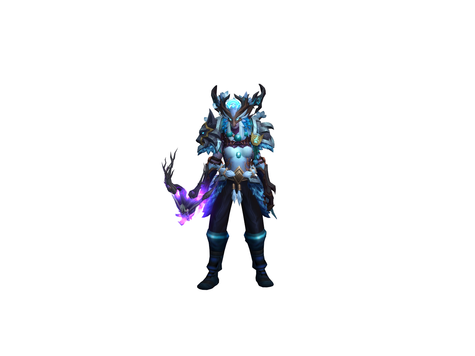 Bird 3D character render