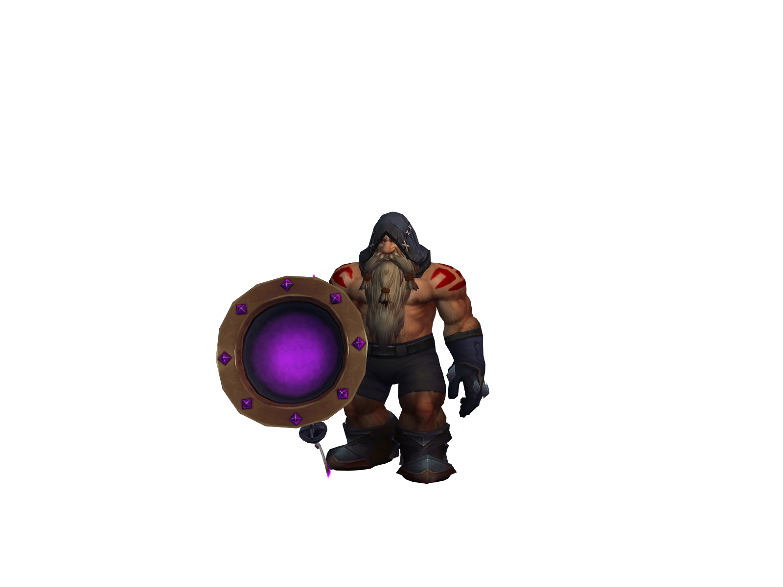 Borknagar 3D character render