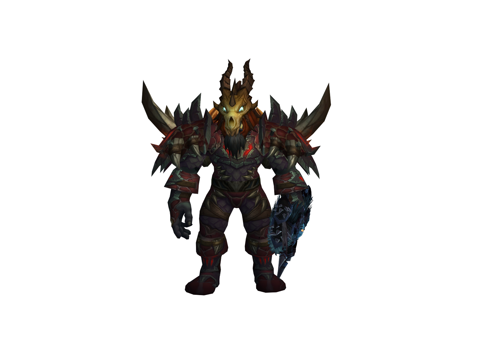 Maxamus 3D character render