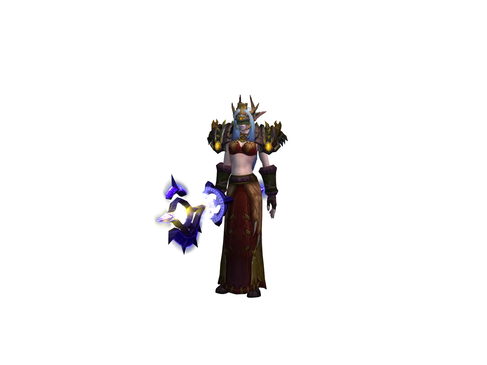 Nadda 3D character render