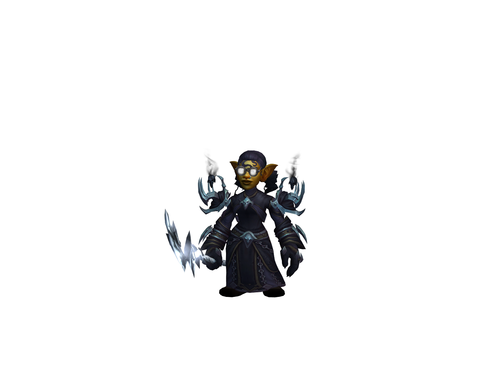 Frostbane 3D character render
