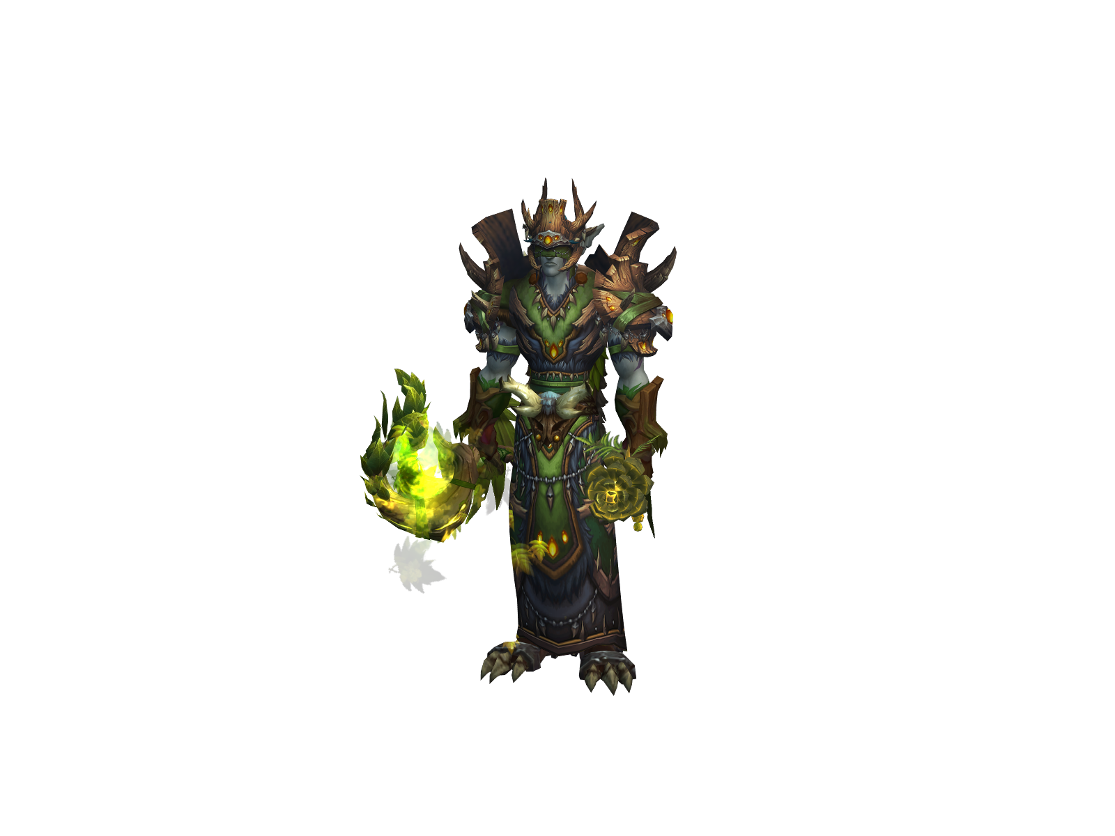 Wranir 3D character render