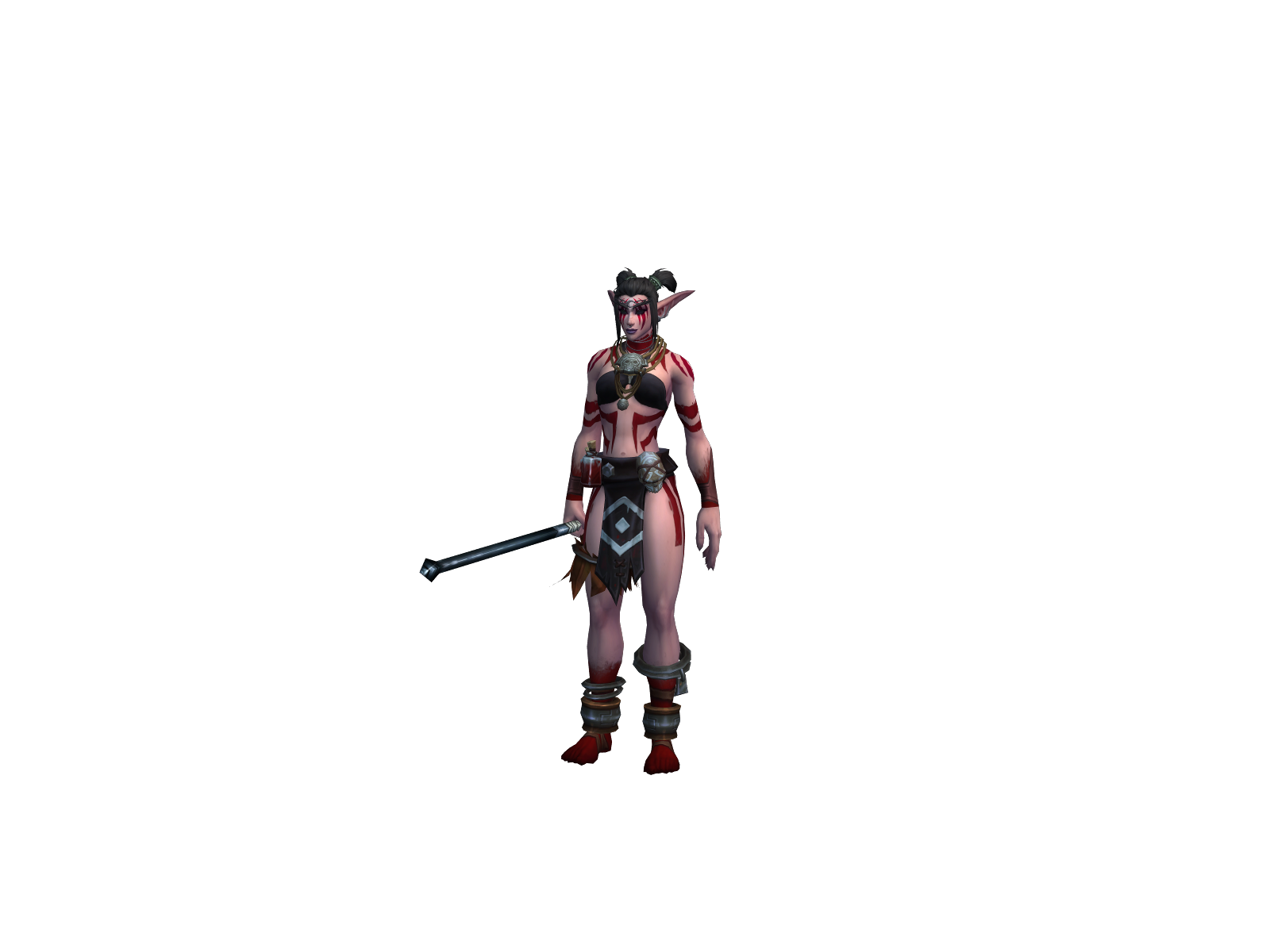 Båshkin 3D character render
