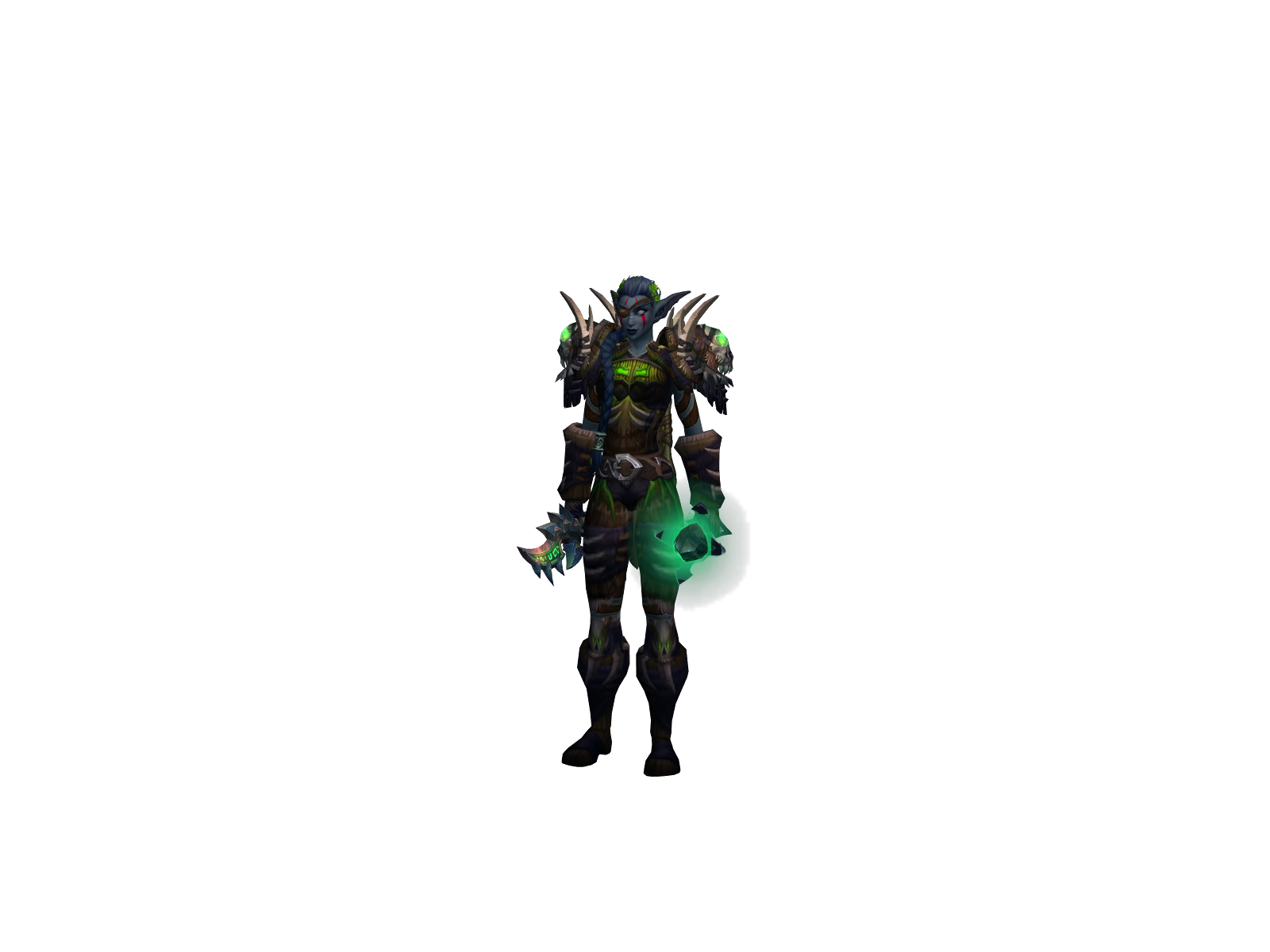 Mocassín 3D character render
