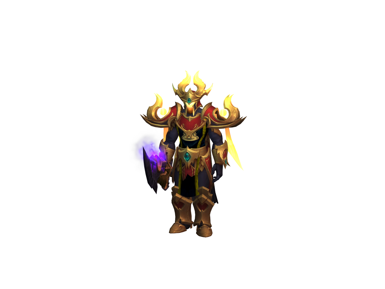 Romell 3D character render