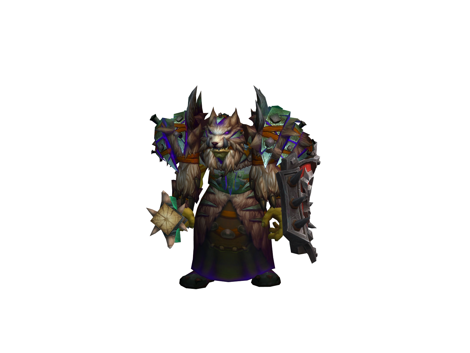 Deso 3D character render