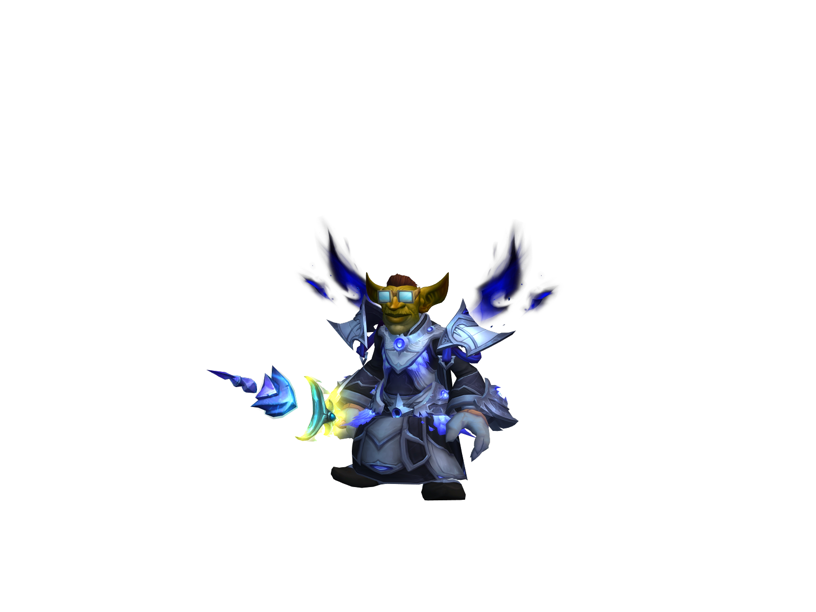 Nuked 3D character render
