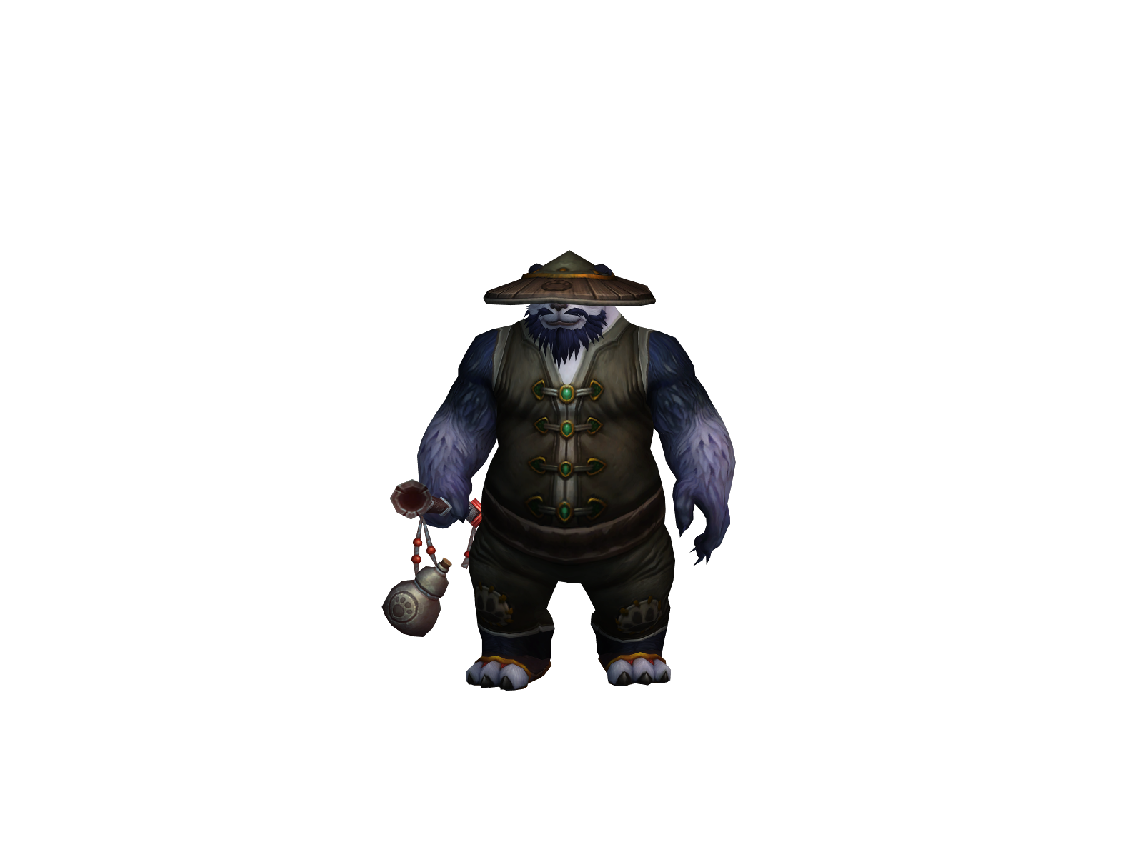 Normonk 3D character render