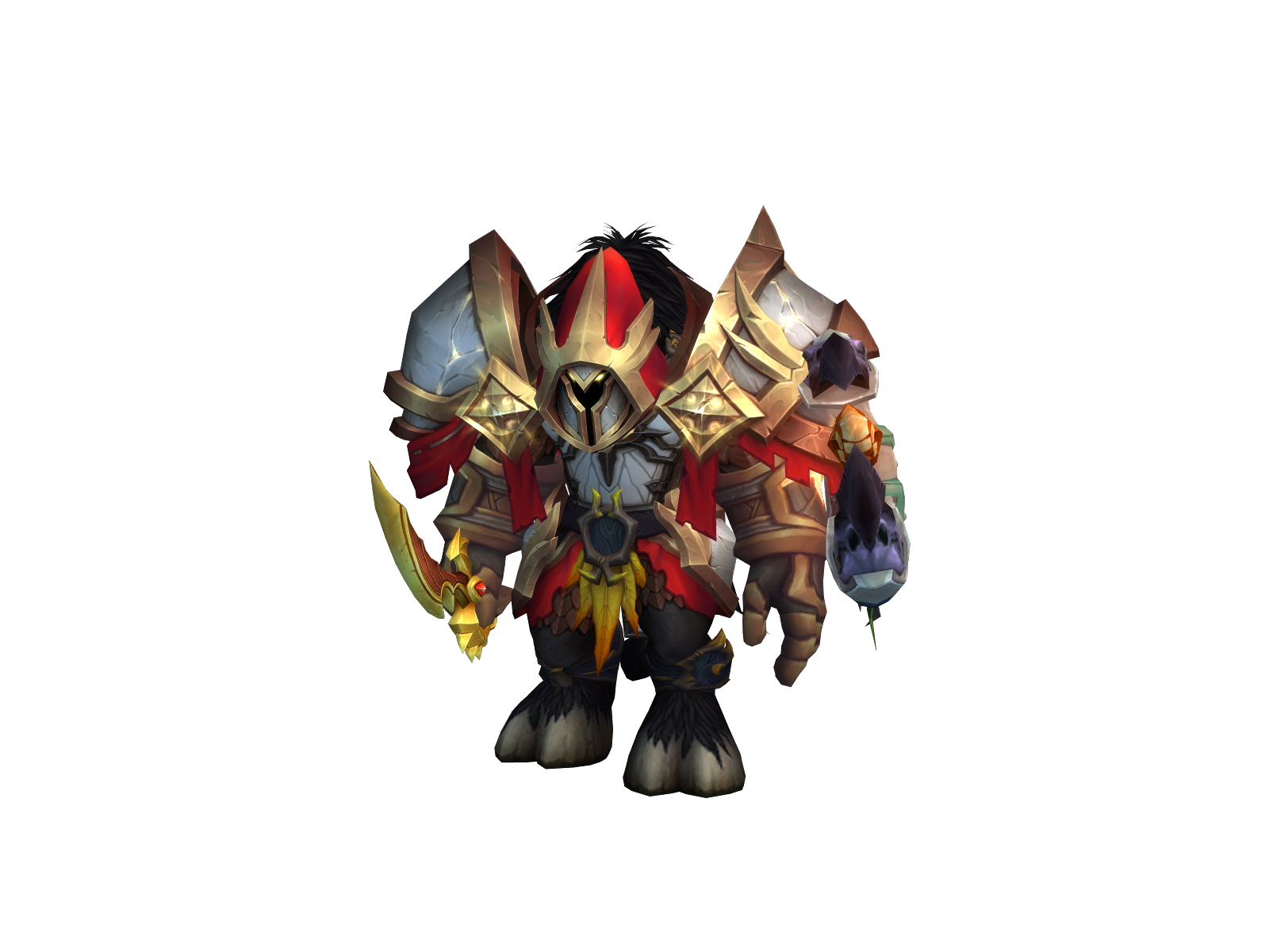 Garlando 3D character render
