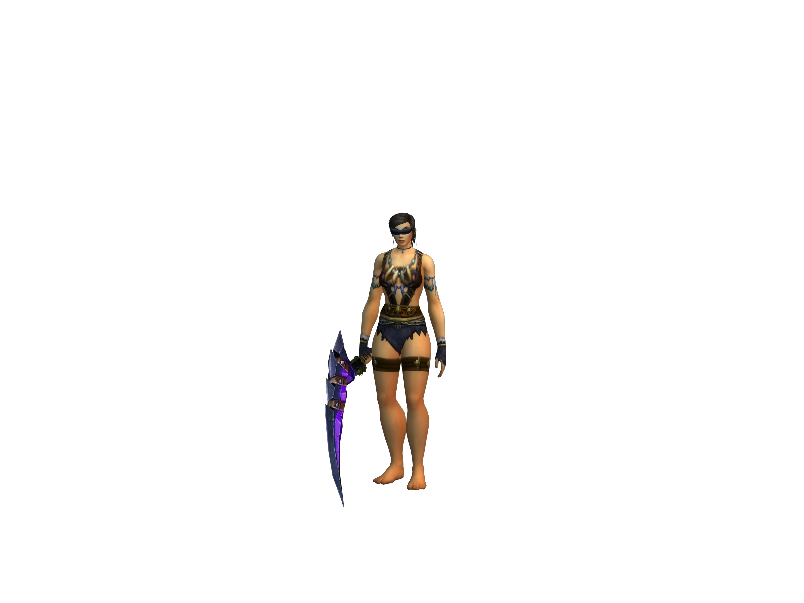 Tigerlul 3D character render
