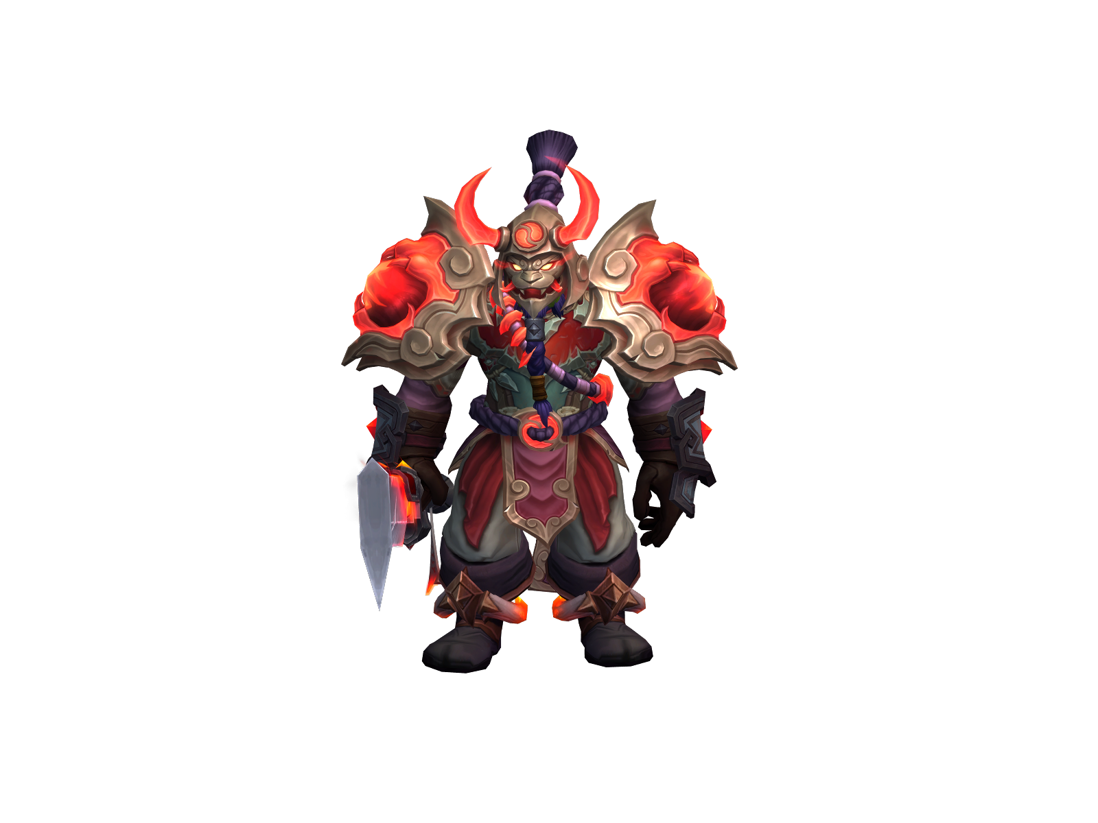 Critteris 3D character render
