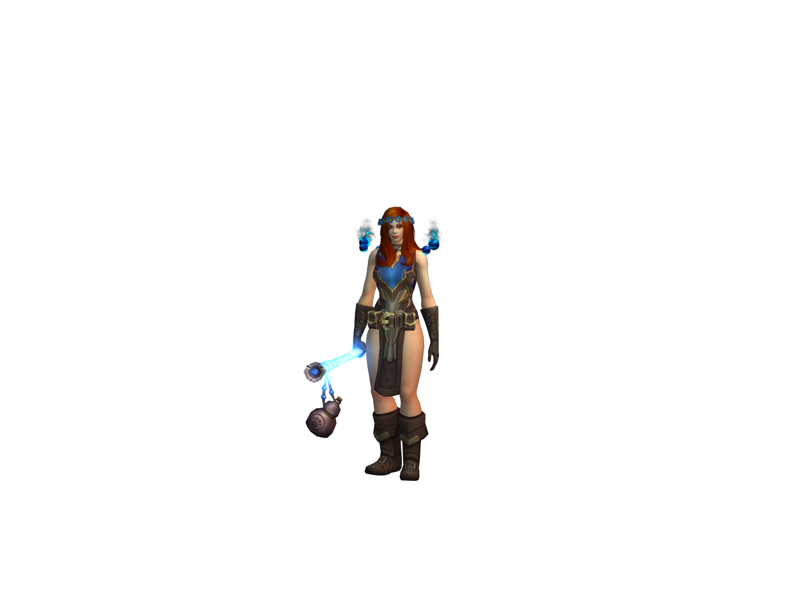 Nami 3D character render