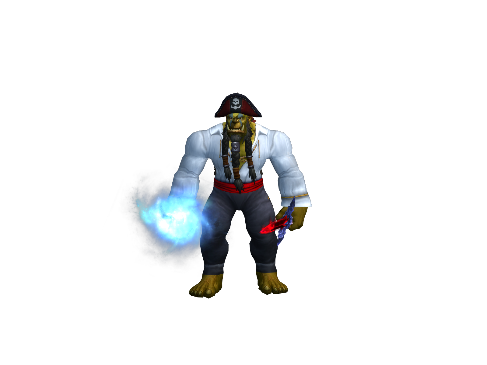 Clerius 3D character render