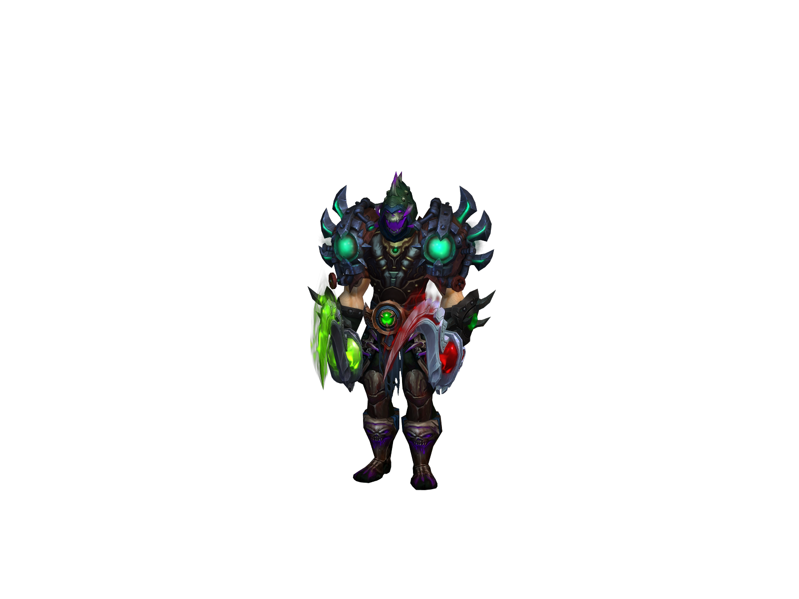 Sikrouge 3D character render