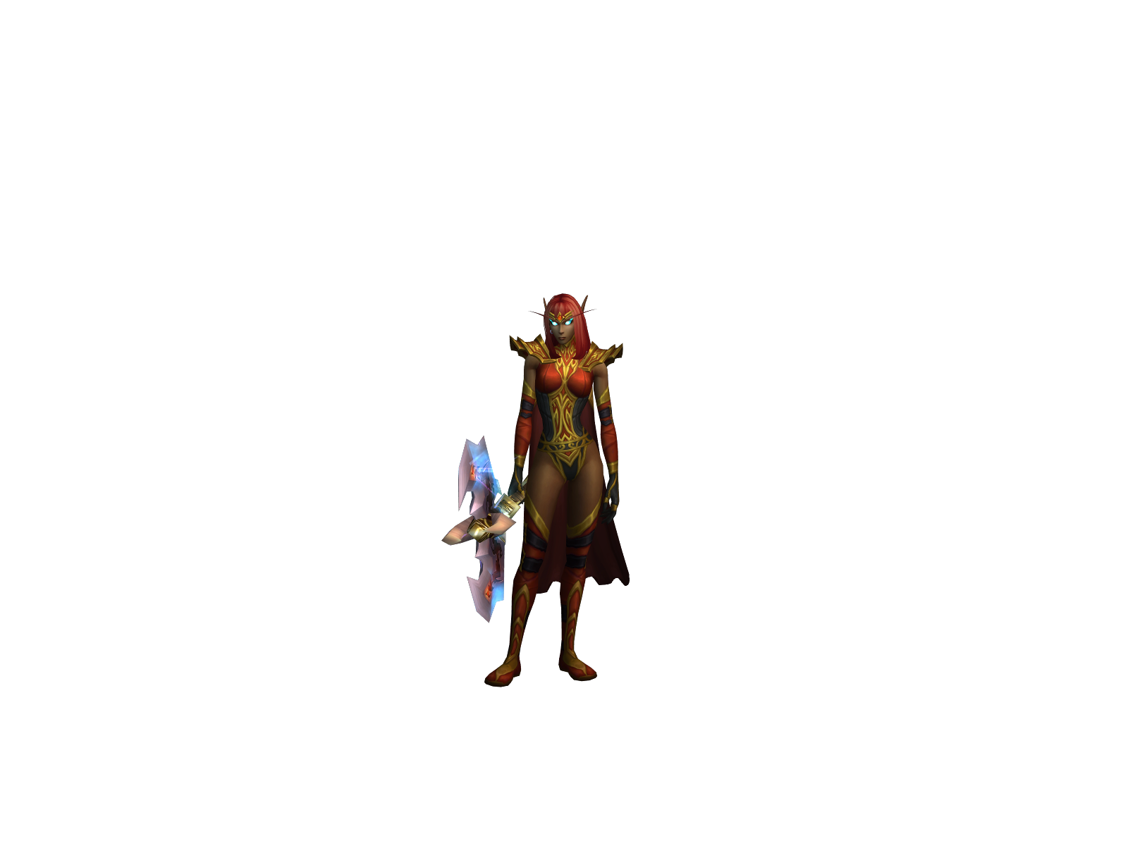 Kaeine 3D character render