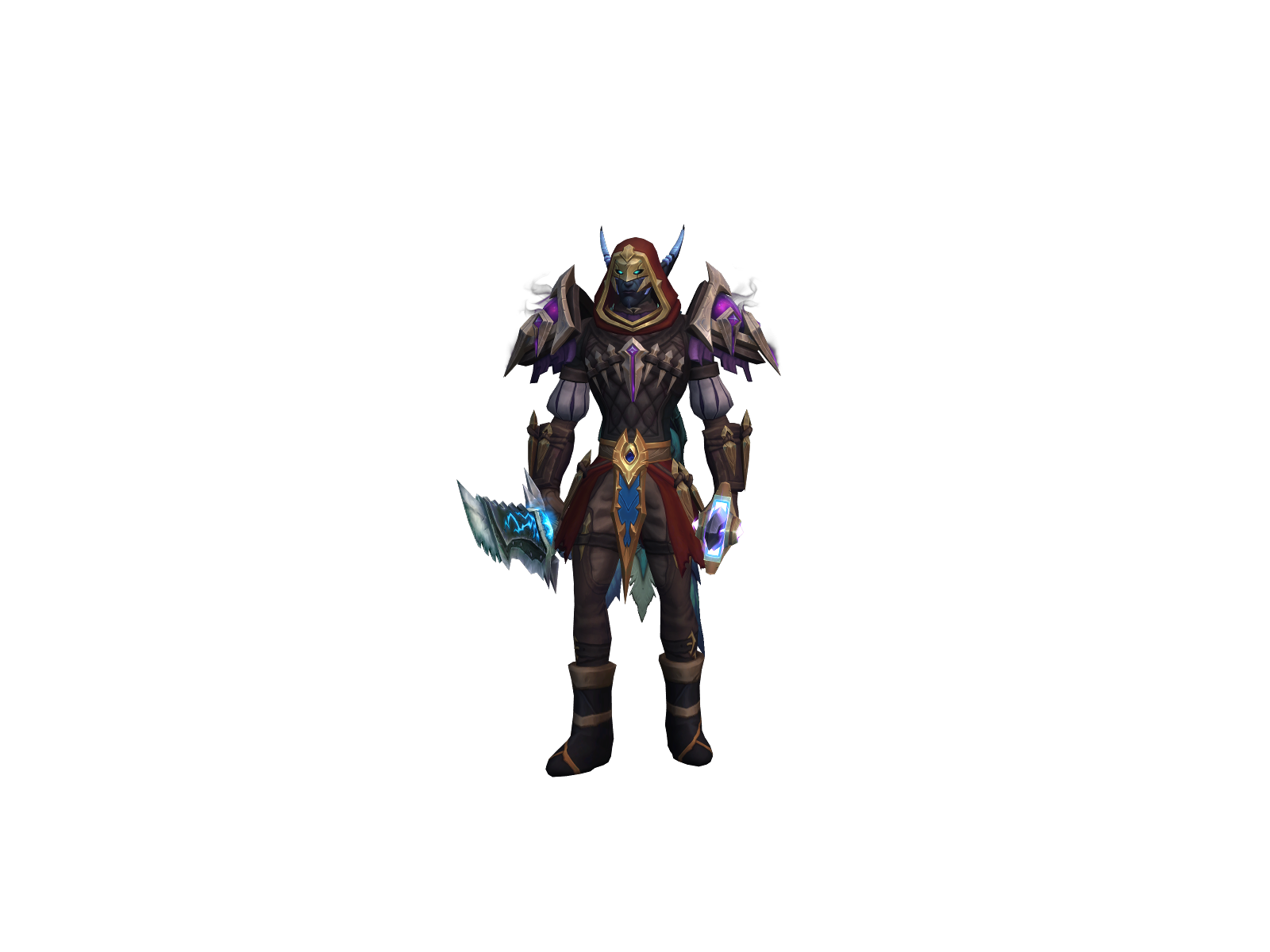 Bluhdans 3D character render