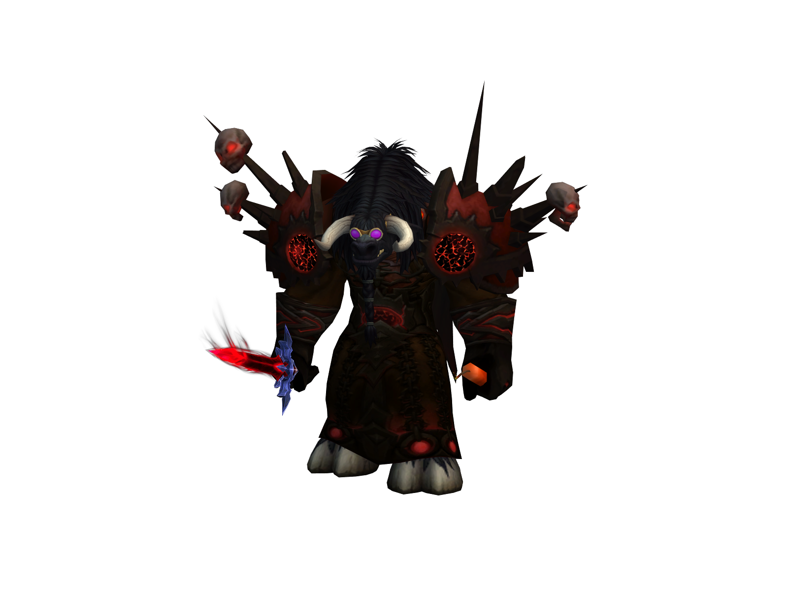 Mondingo 3D character render