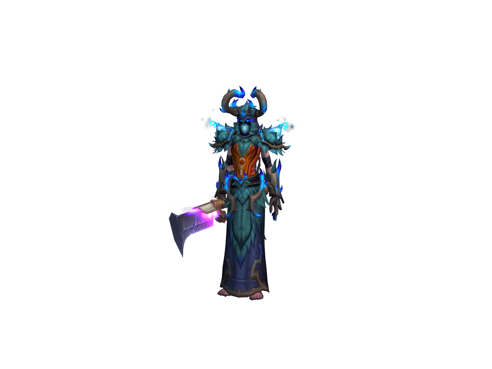 Eluned 3D character render