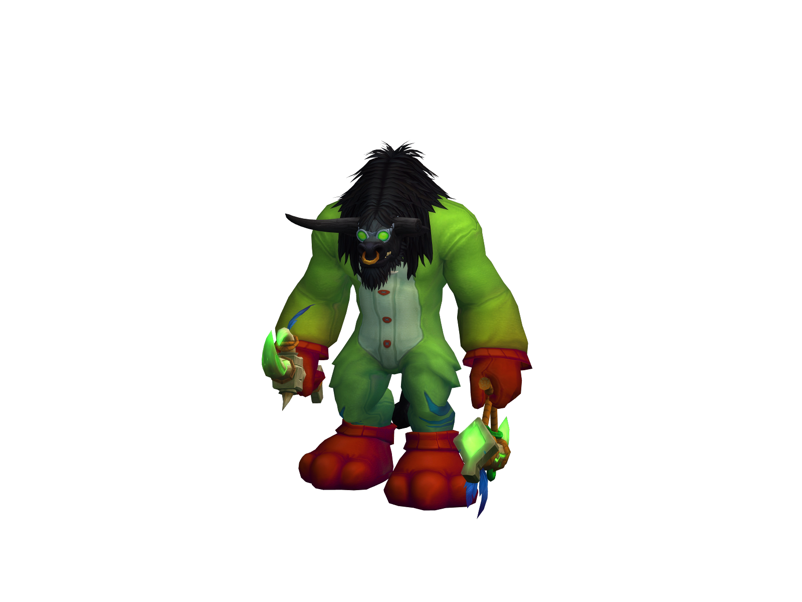Goolash 3D character render
