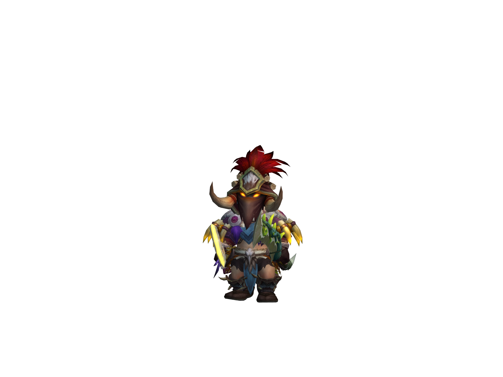 Saptoannoy 3D character render