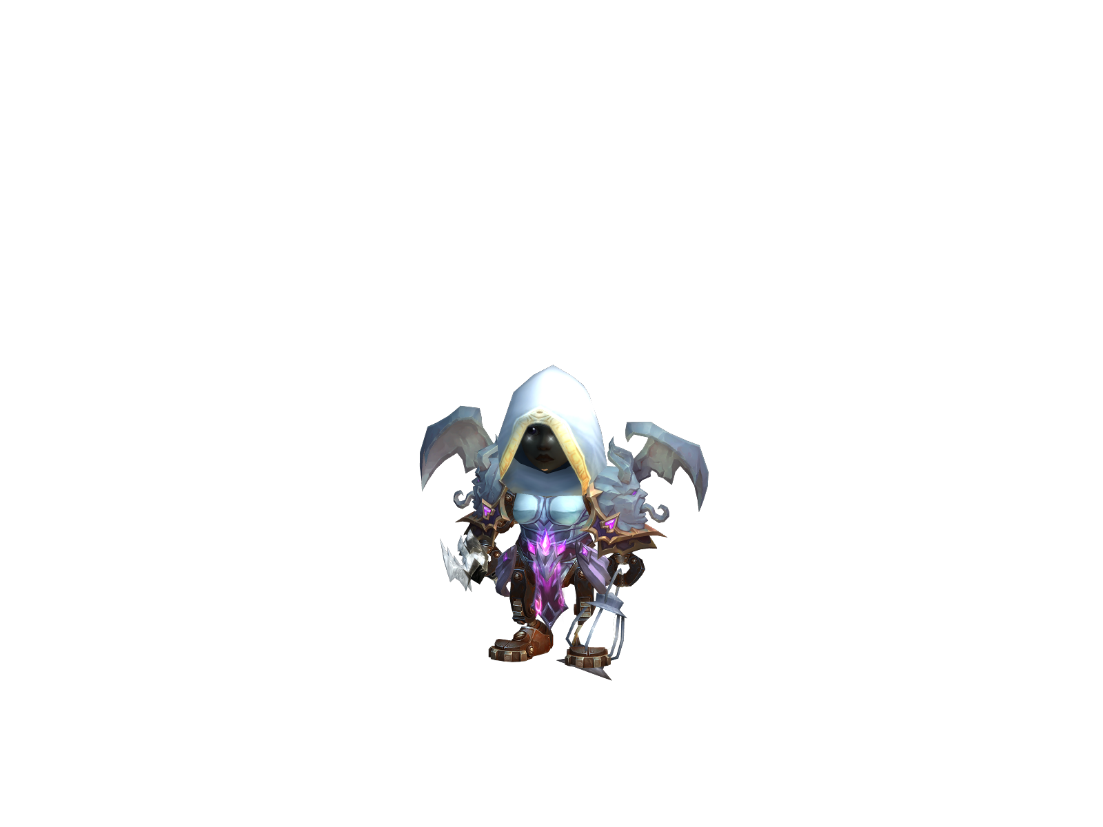 Antimony 3D character render