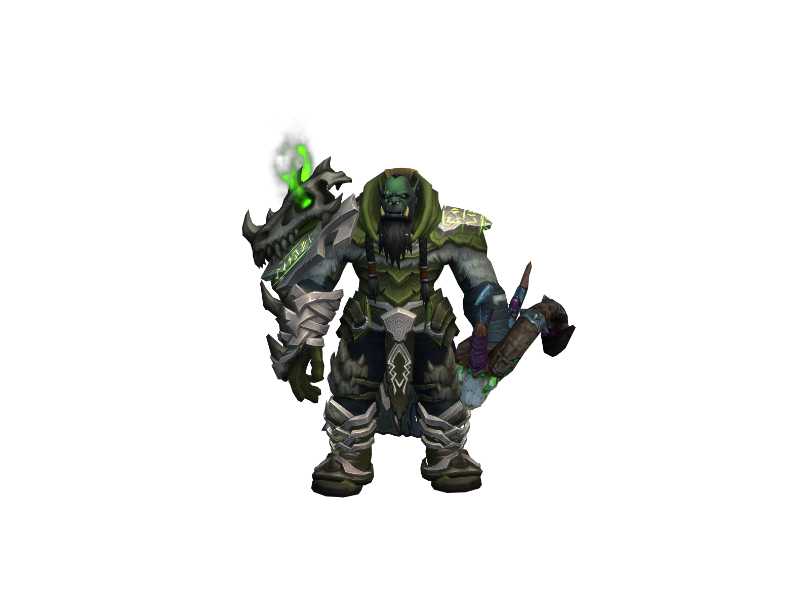 Orkhunter 3D character render