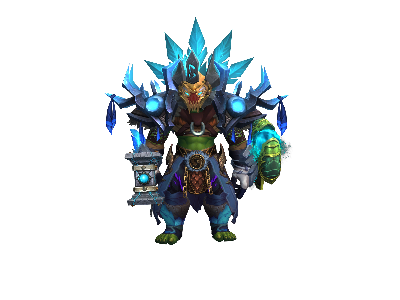 Rhustaa 3D character render