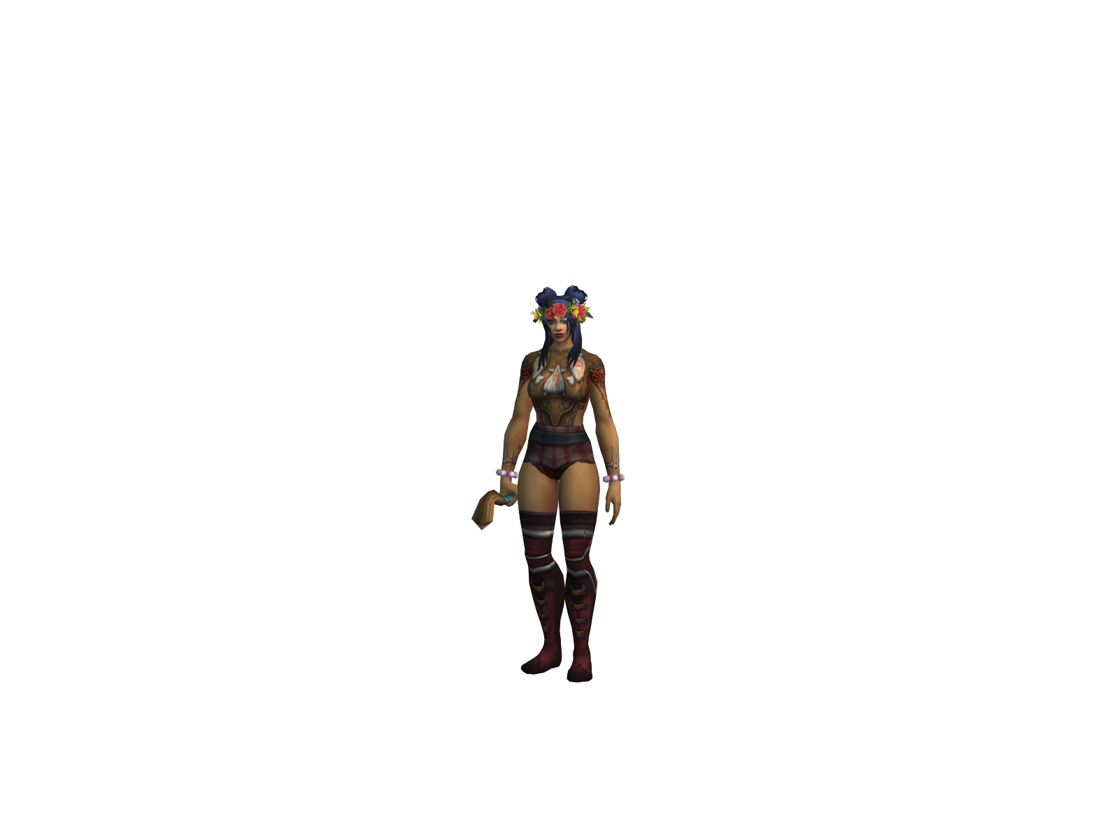 Lulù 3D character render