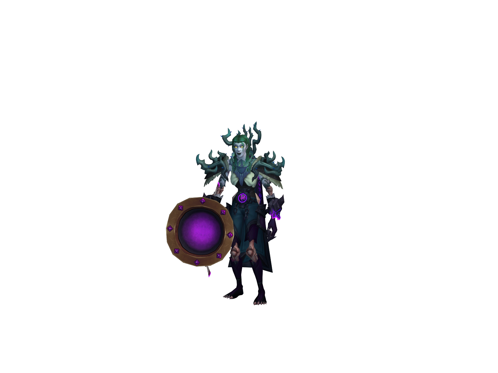 Doldrum 3D character render