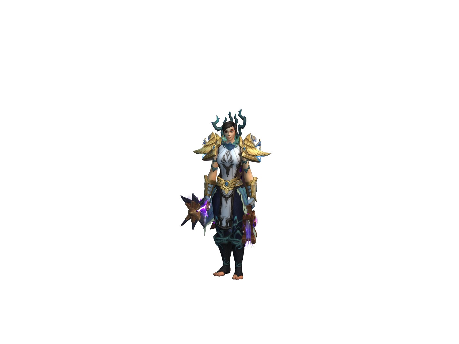Lizsa 3D character render