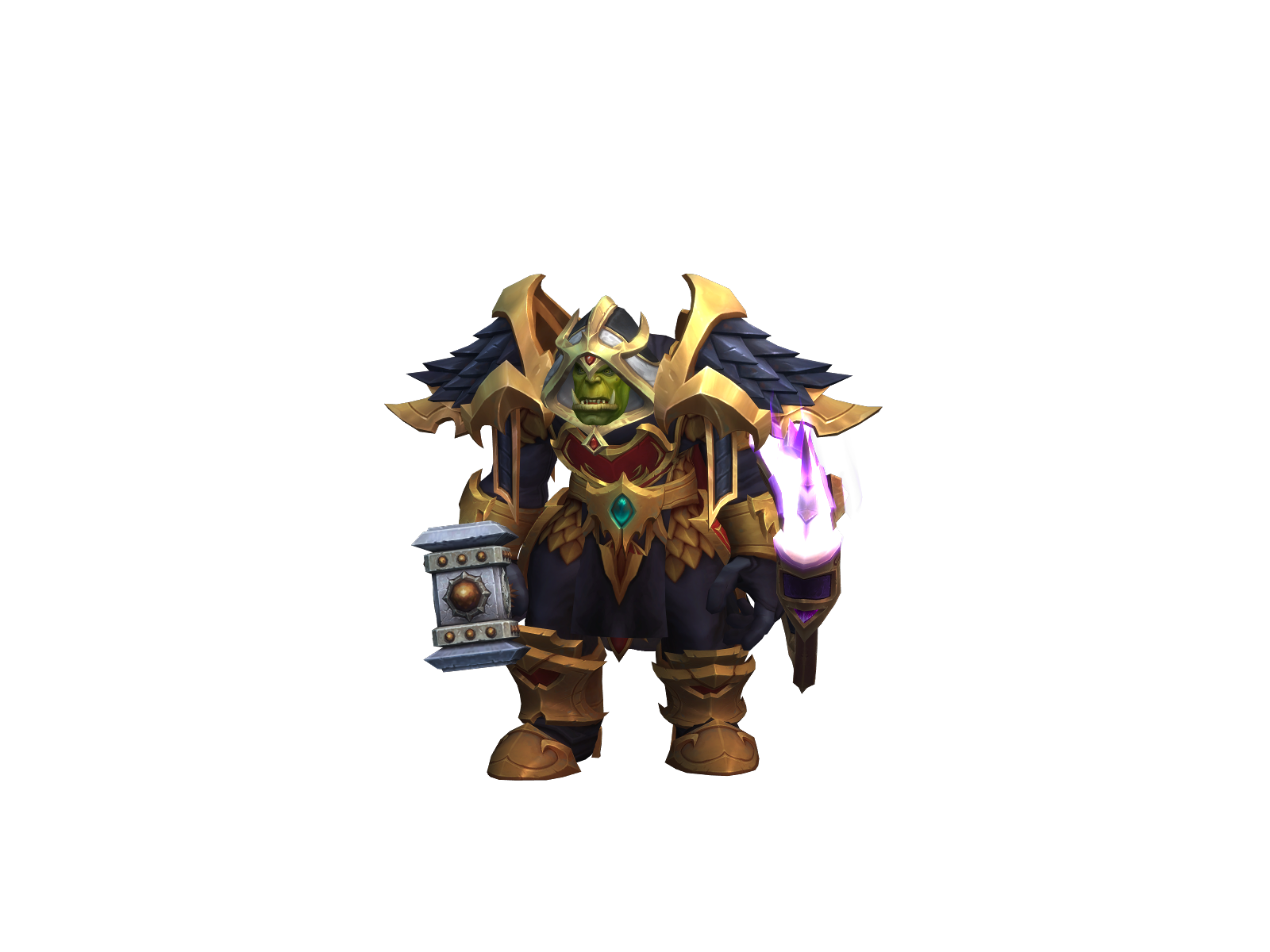Guizmough 3D character render