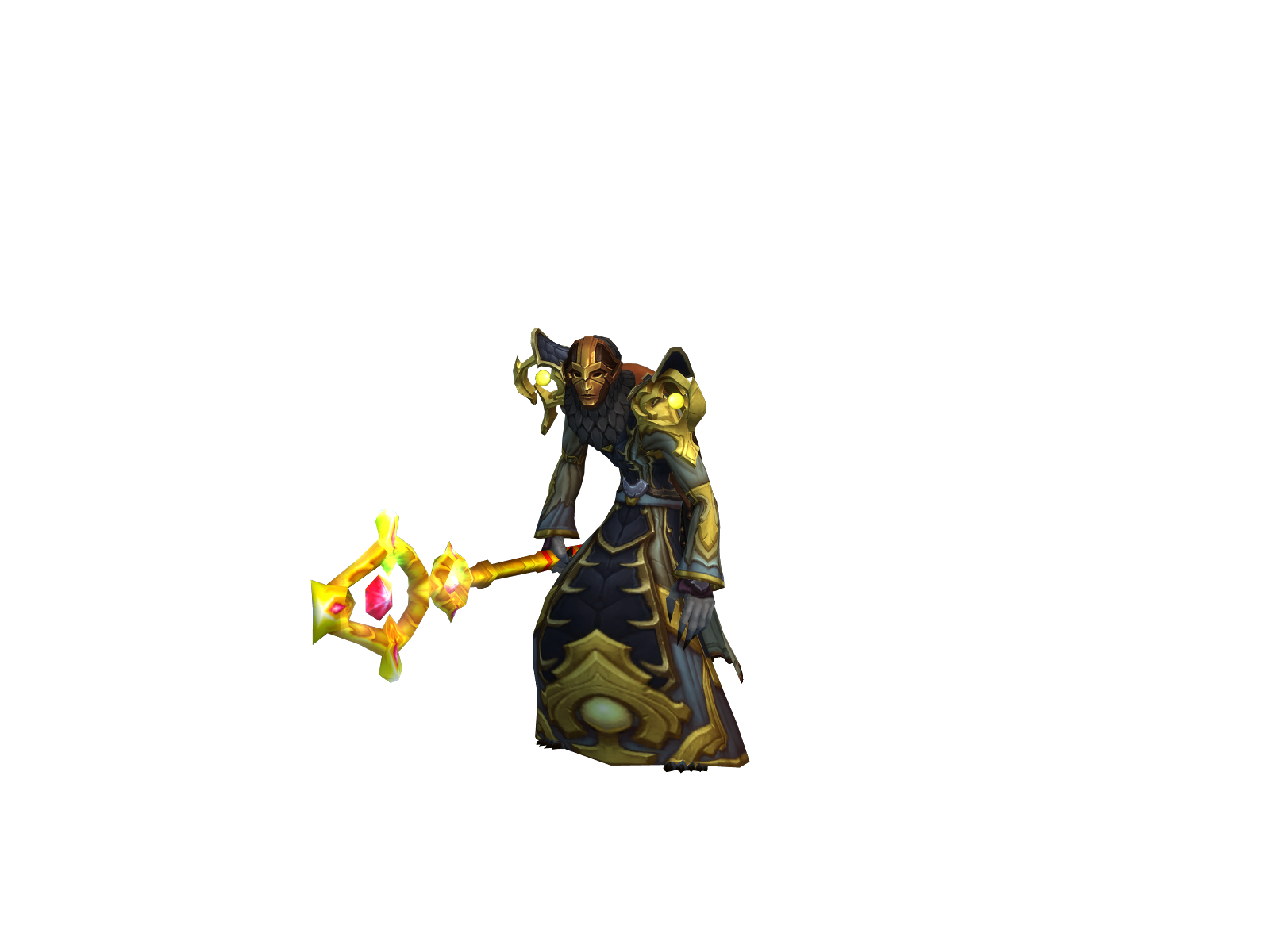 Saradin 3D character render