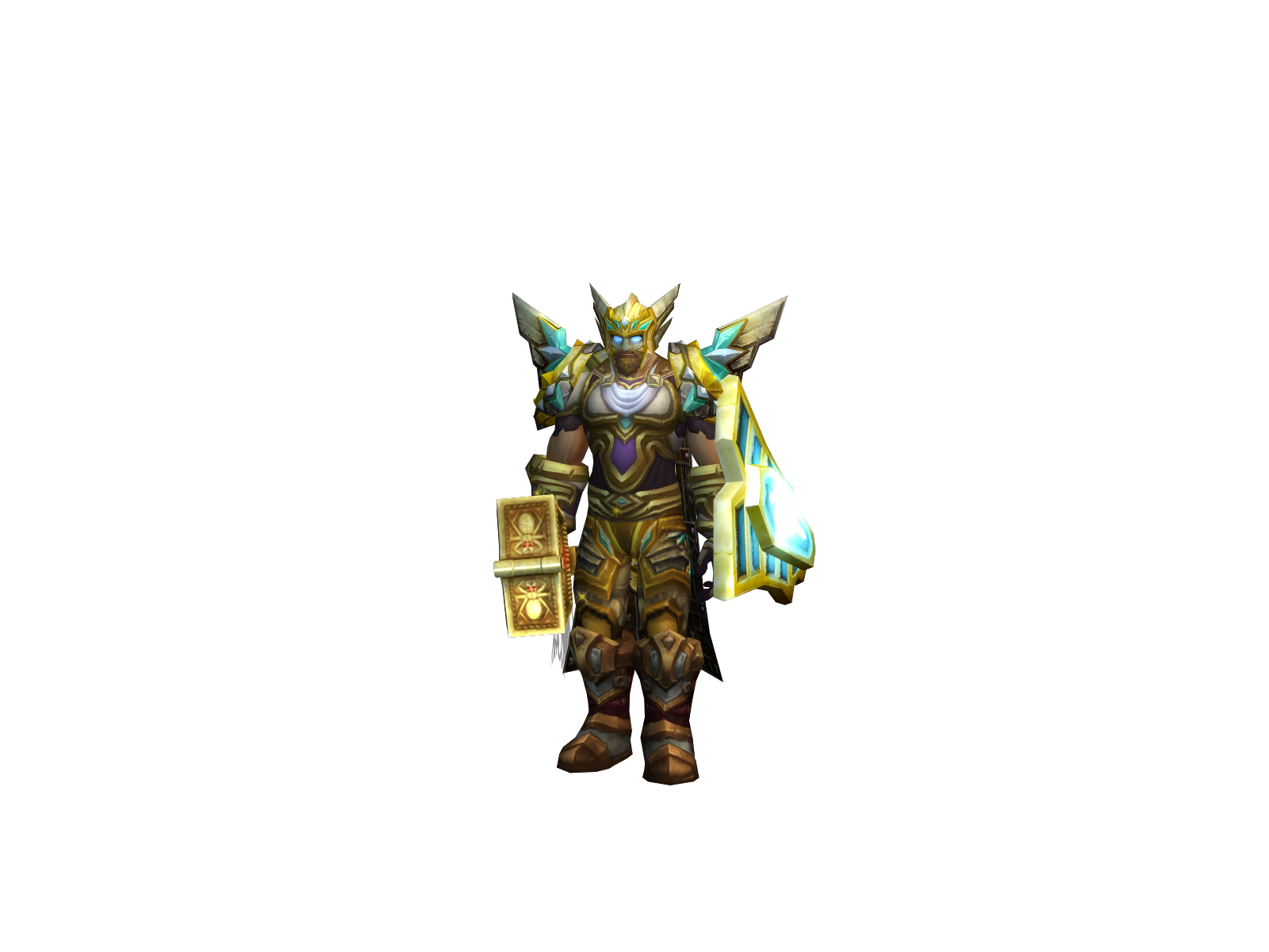 Tuffazz 3D character render