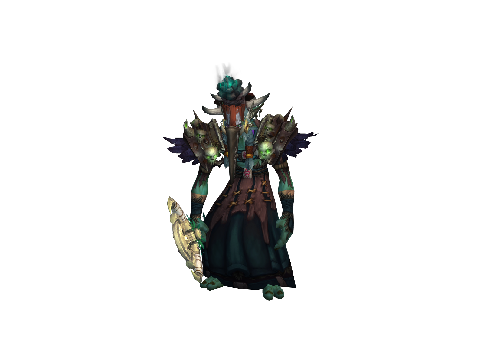 Polejin 3D character render