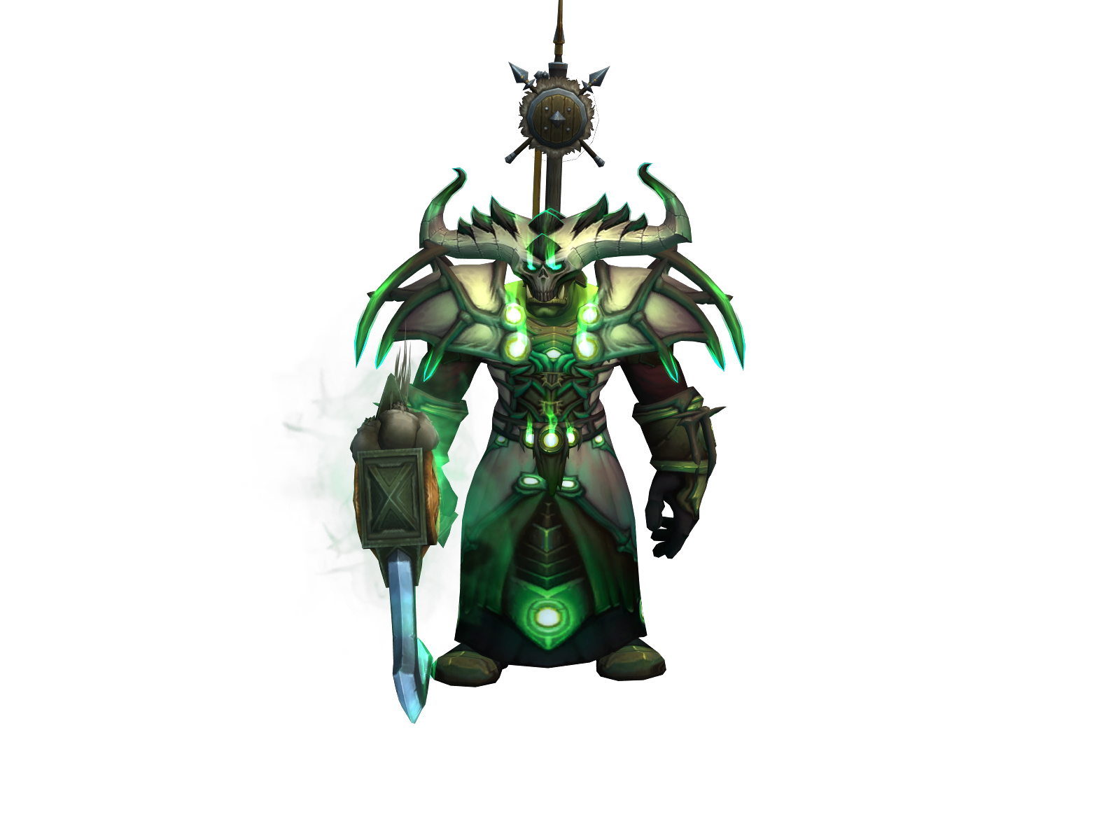 Franzsknlock 3D character render