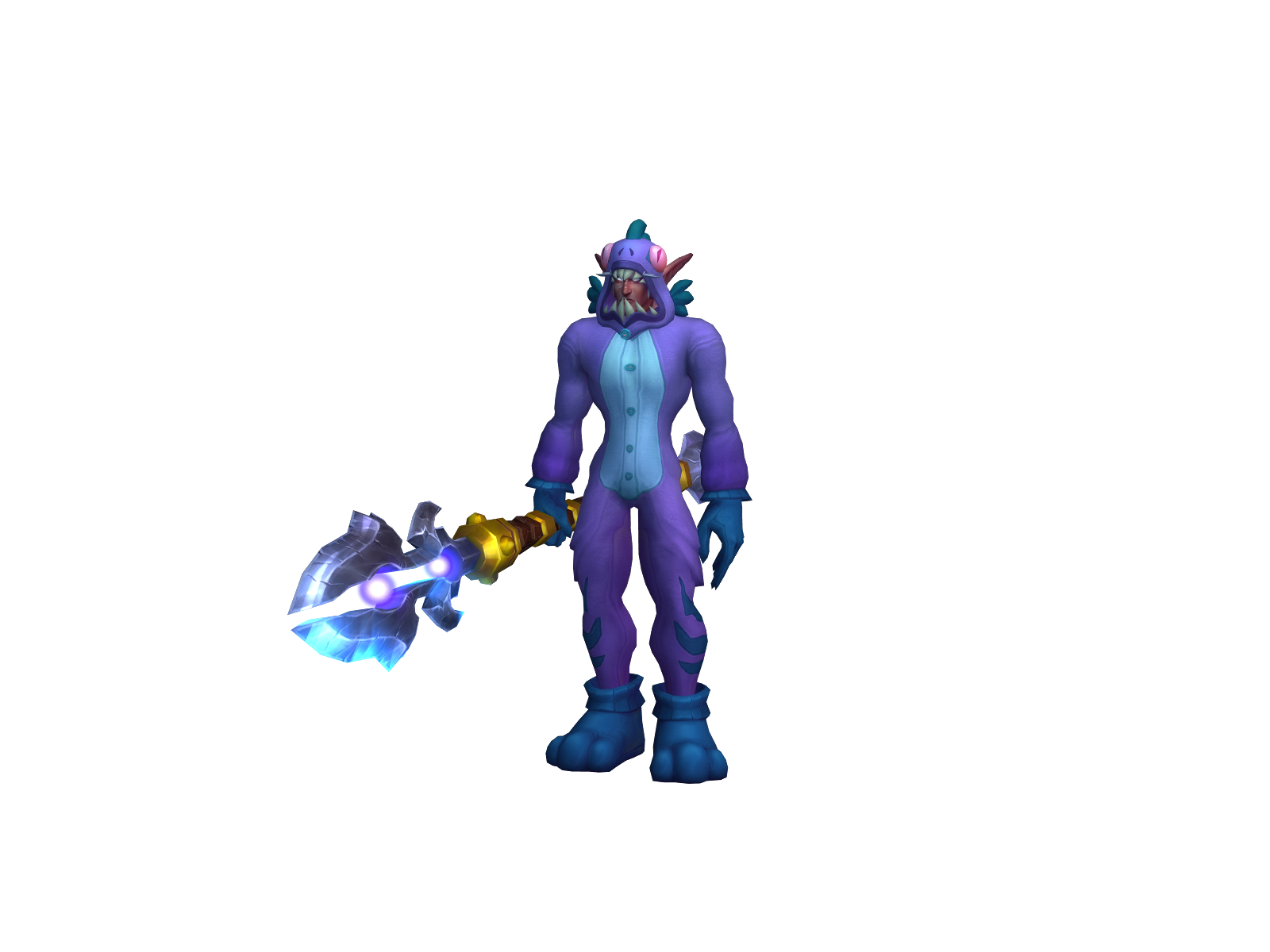 Druidlesz 3D character render