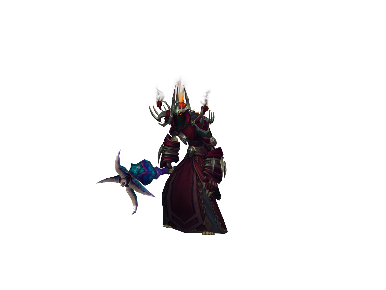 Psyrax 3D character render