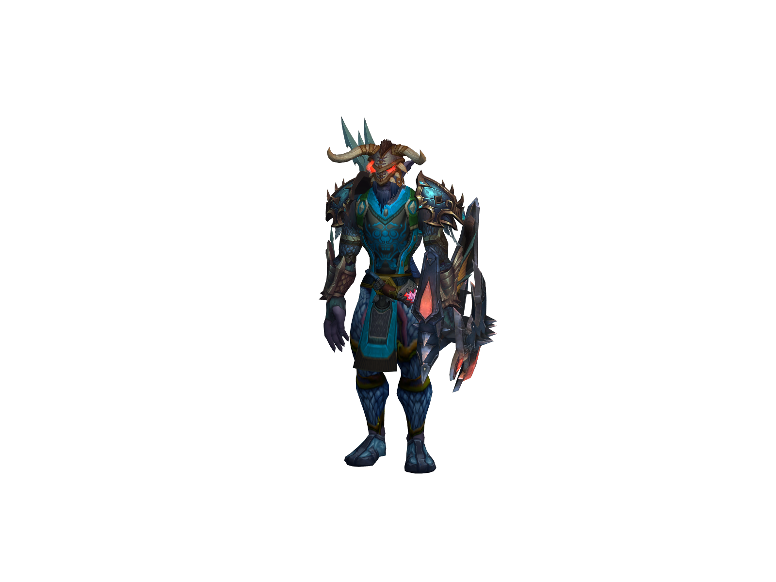 Nehilukhan 3D character render