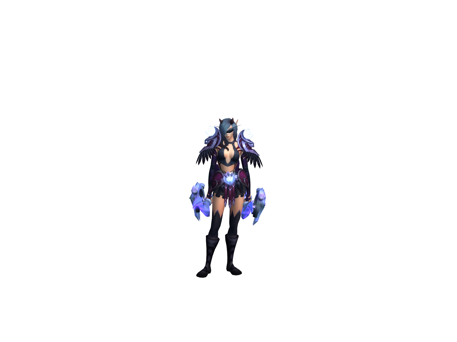 Crazy 3D character render