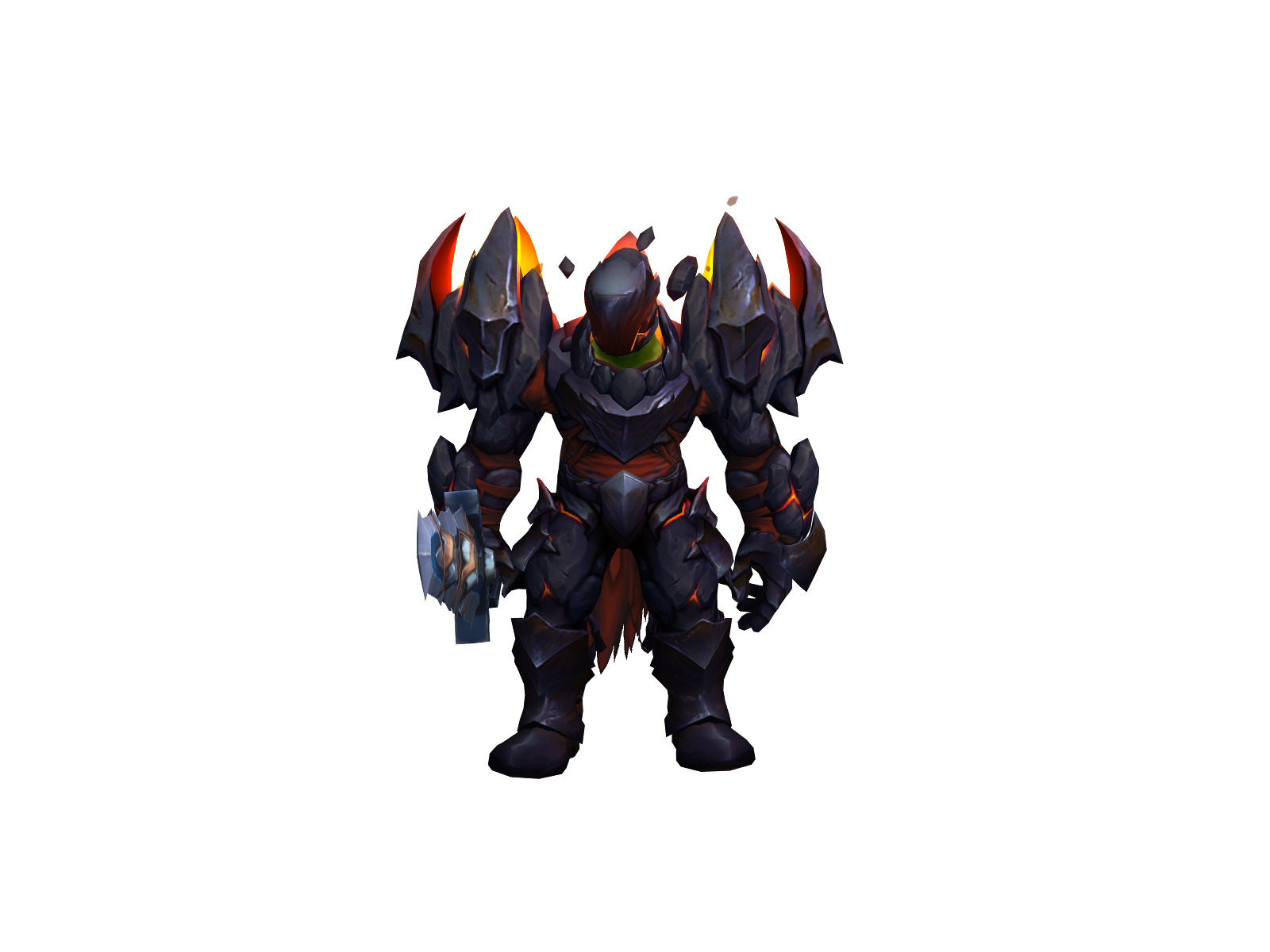 Mandirigmä 3D character render