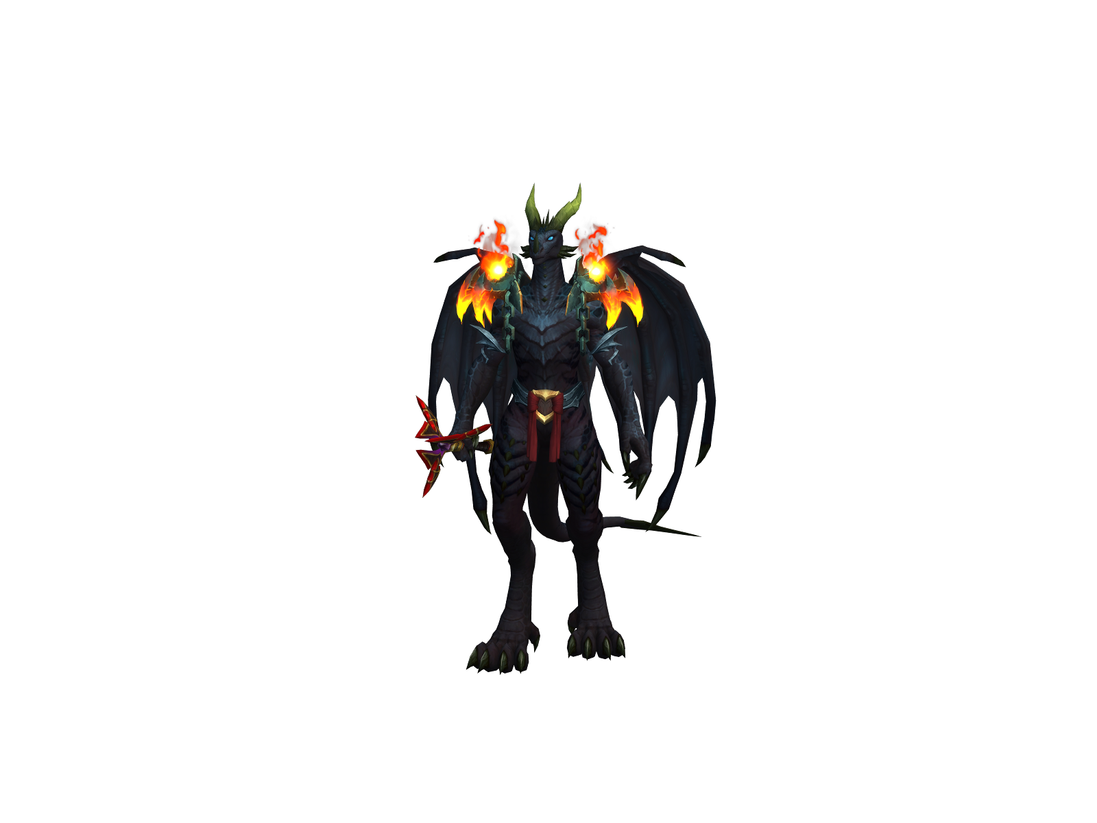 Dracdoy 3D character render