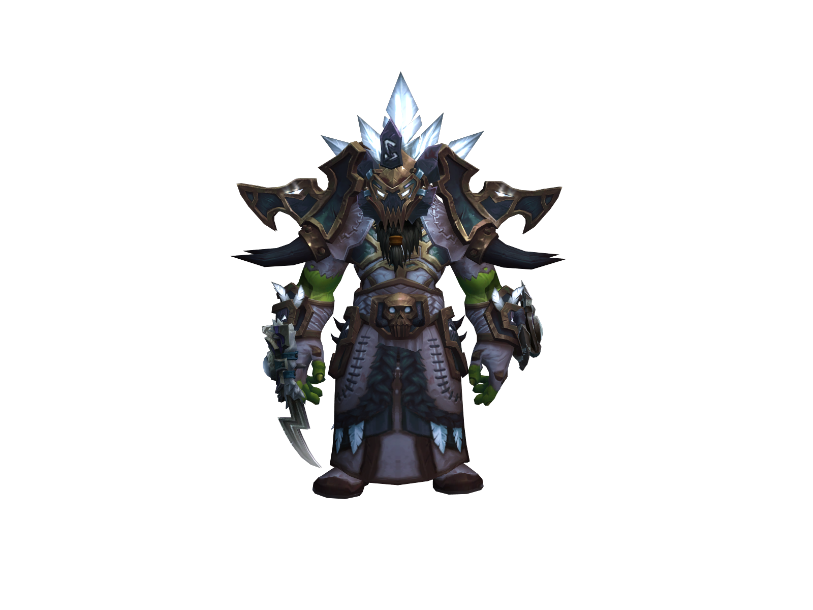 Thrallman 3D character render