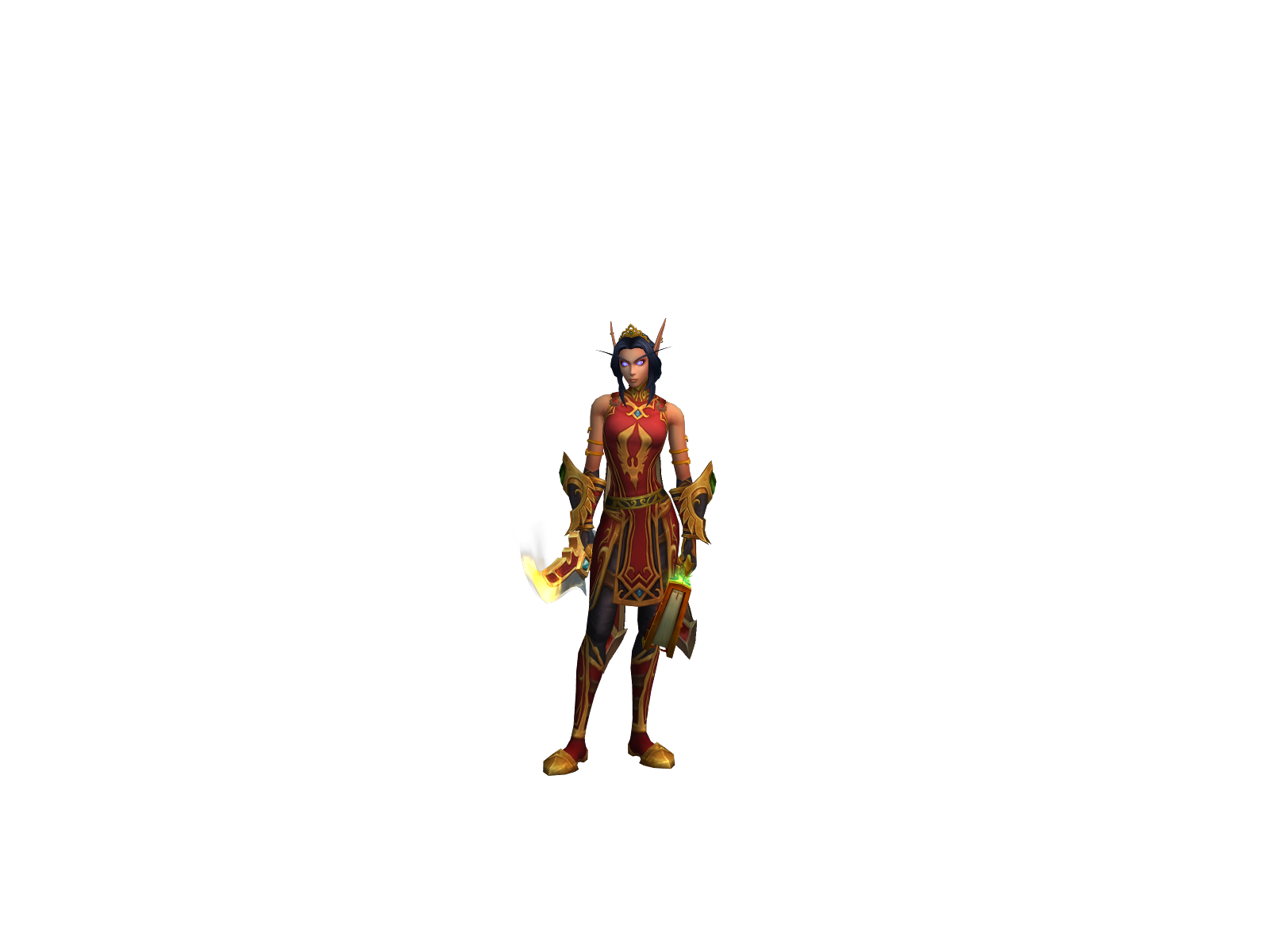 Azzielliea 3D character render