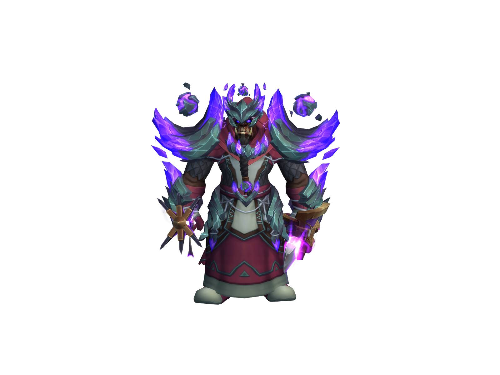 Wavedash 3D character render