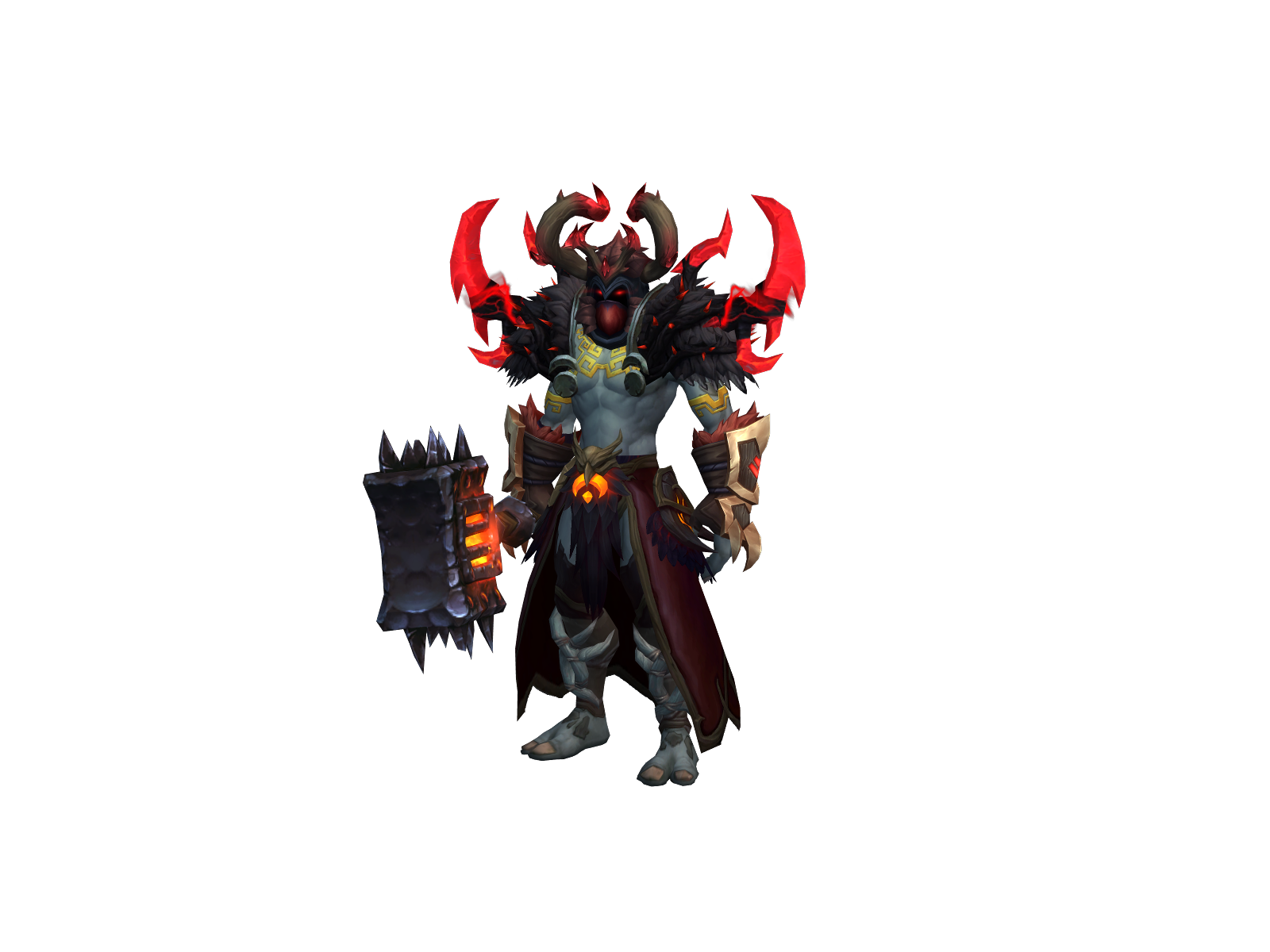 Myloa 3D character render
