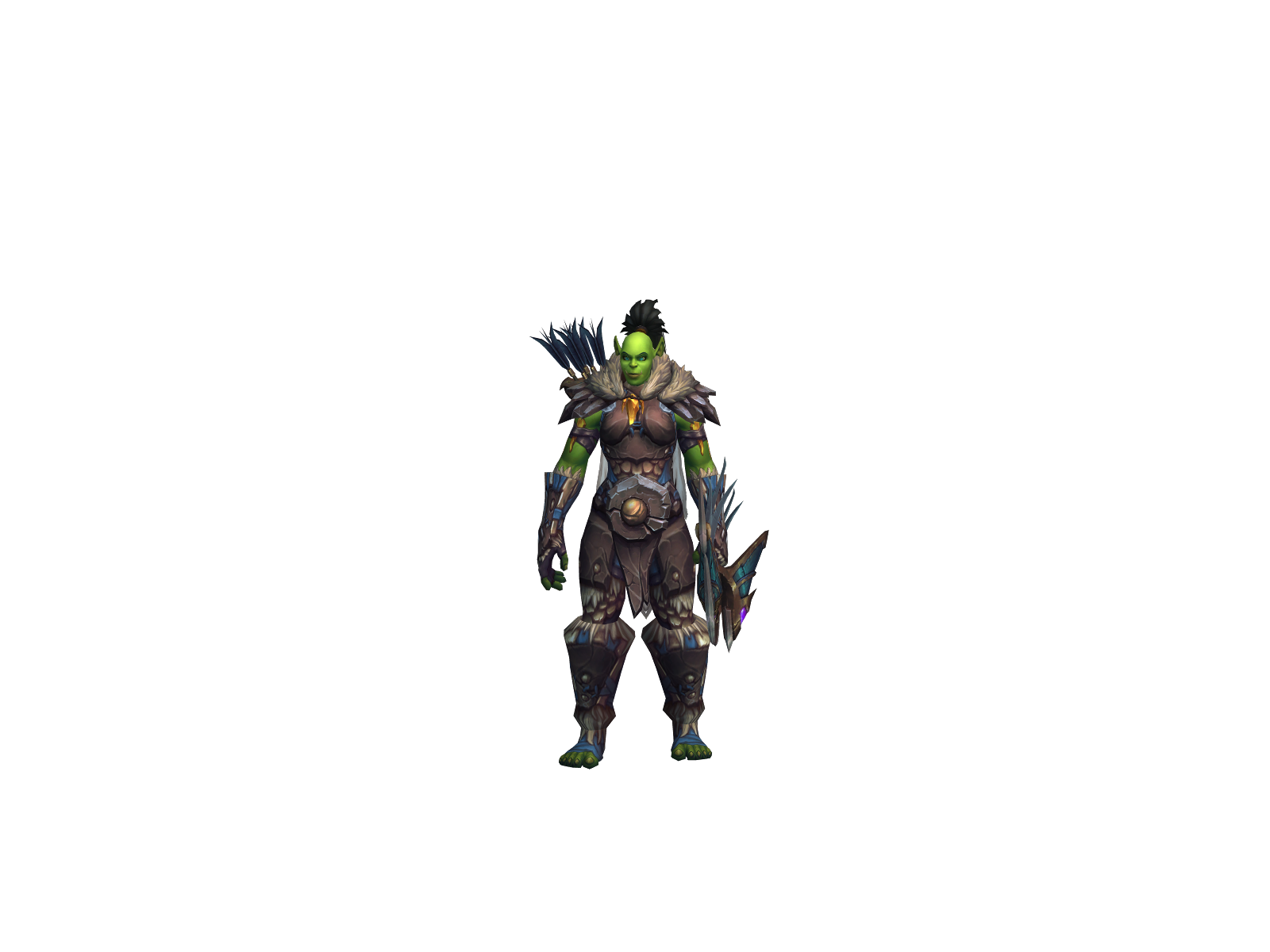 Xchilli 3D character render