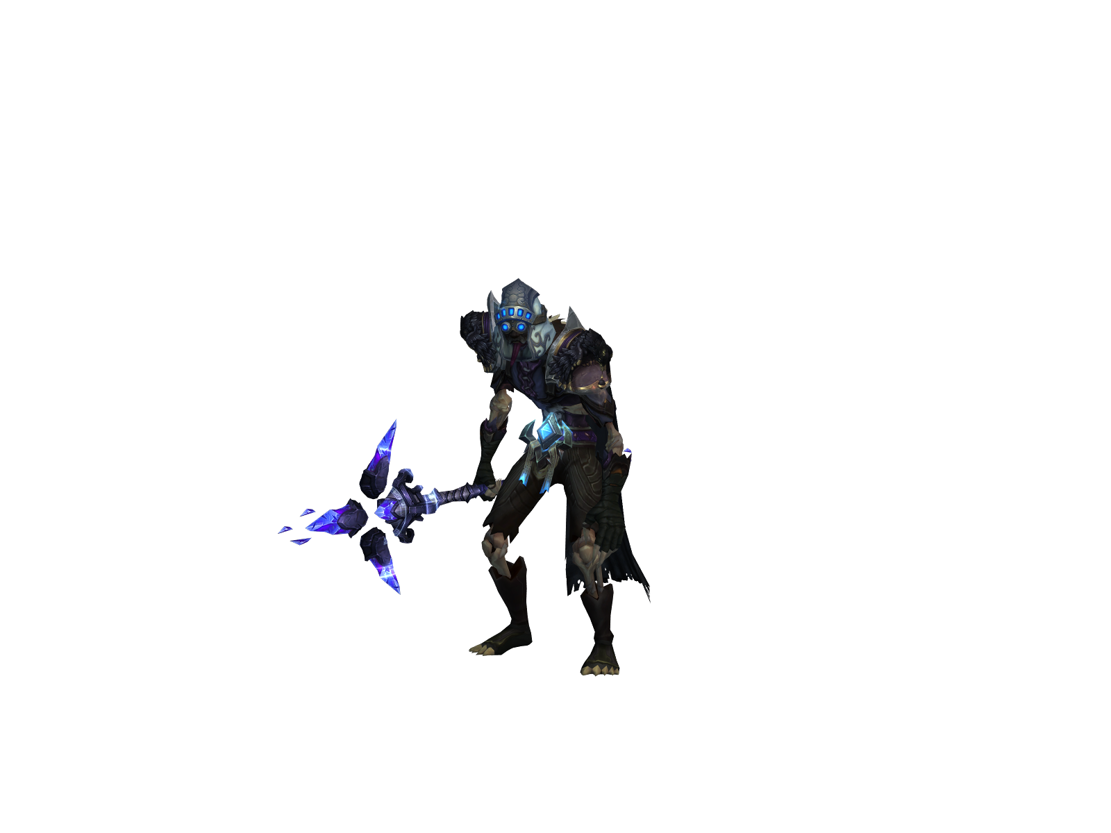 Frostybox 3D character render