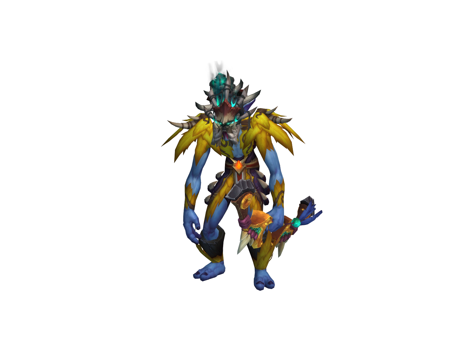 Anigav 3D character render