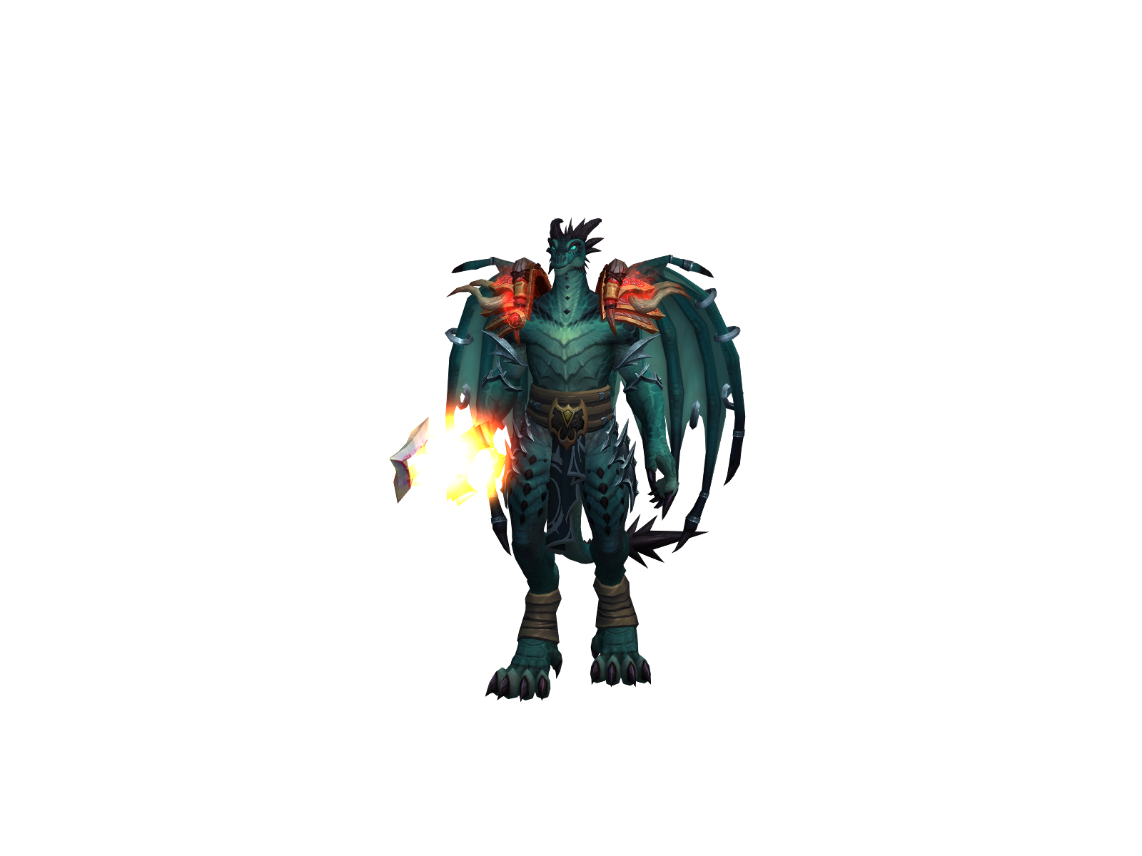 Eggeater 3D character render